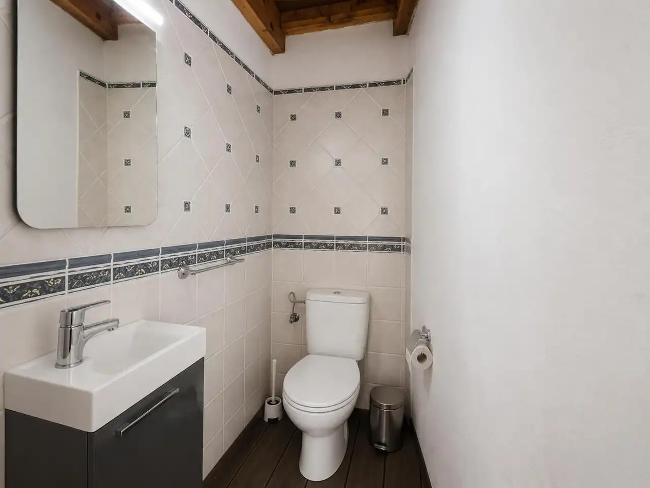 Baño de Casa o chalet de alquiler en Valsequillo de Gran Canaria con Aire acondicionado, Jardín privado y Terraza