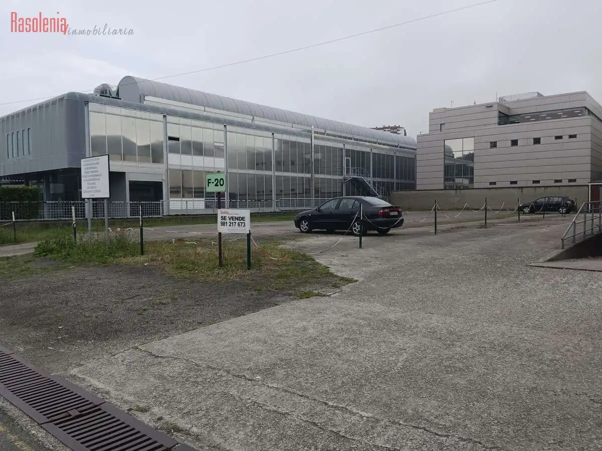 Vista exterior de Terreno industrial en venta en A Coruña Capital 
