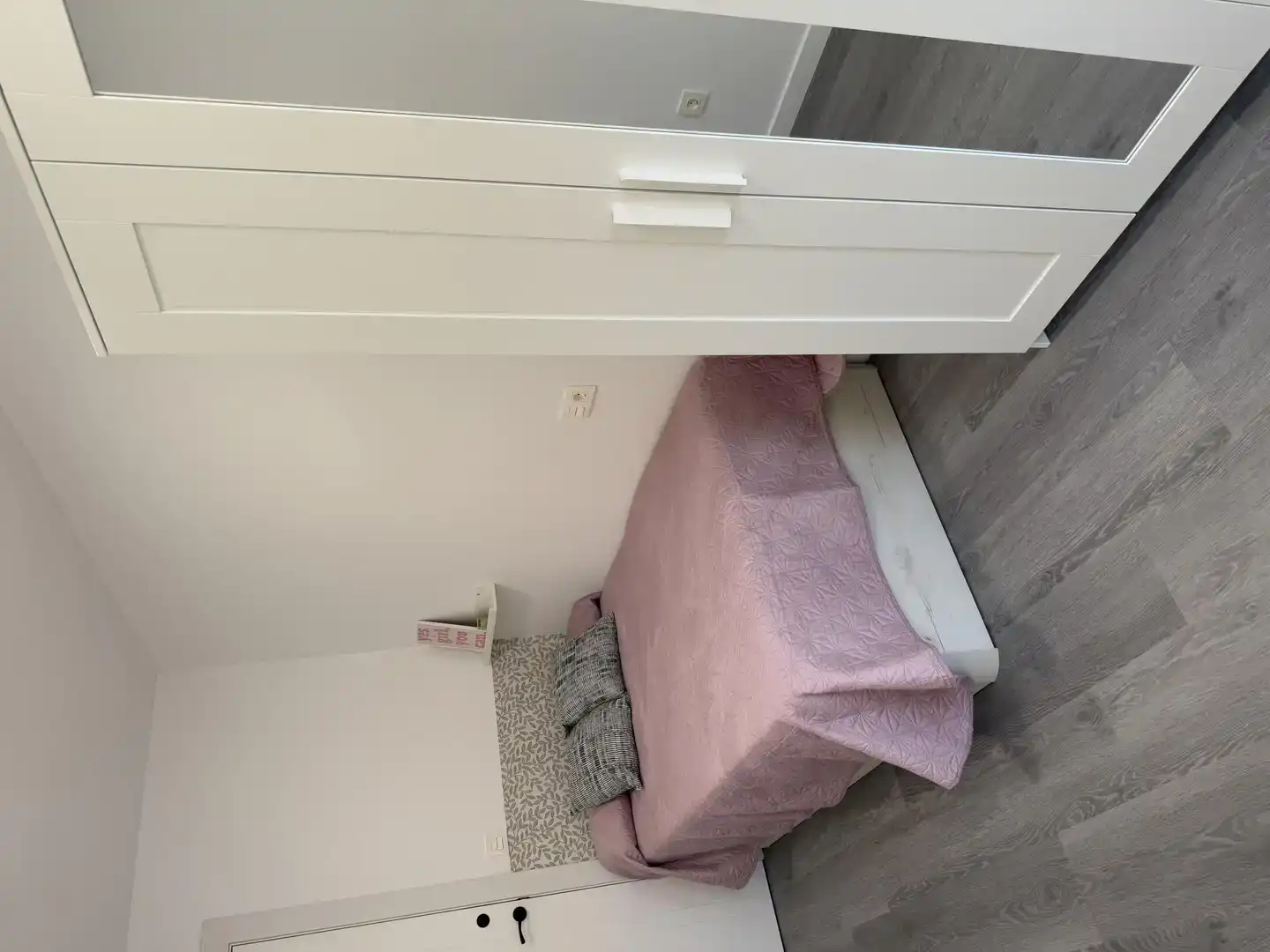Schlafzimmer von Wohnung zur Miete in  Murcia Capital mit Klimaanlage und Balkon
