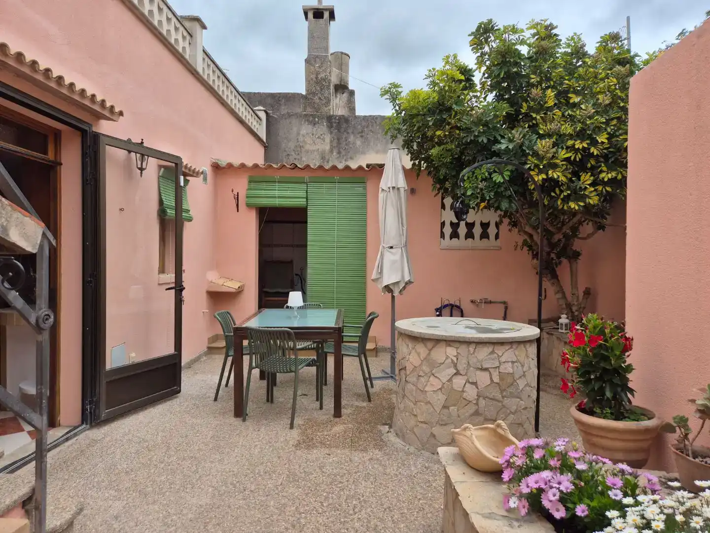 Terrassa de Casa adosada de lloguer en Ariany amb Aire condicionat, Jardí privat i Traster