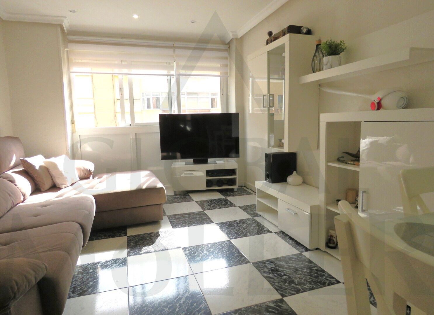Living room of Flat for sale in Cartagena  with Air Conditioner, Heating and Furnished