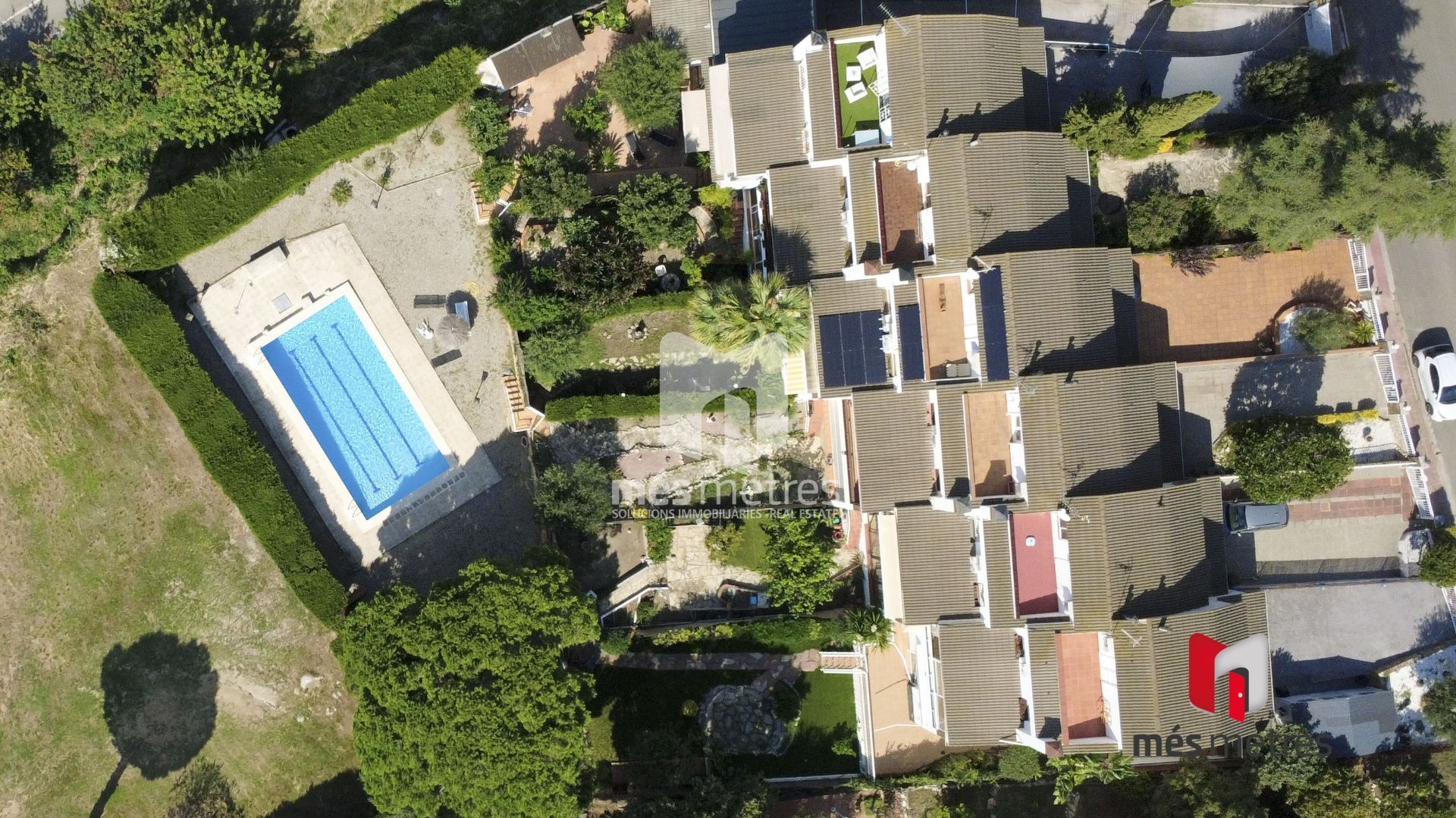 Vista exterior de Casa o xalet en venda en Teià amb Aire condicionat, Calefacció i Jardí privat