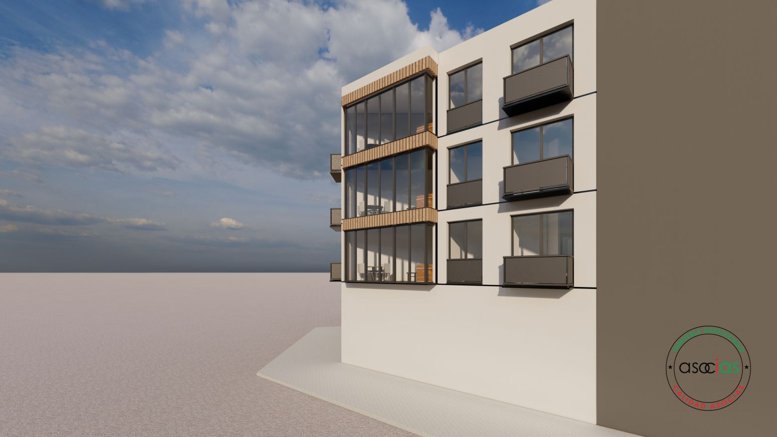 Exterior view of Residential for sale in Gijón 