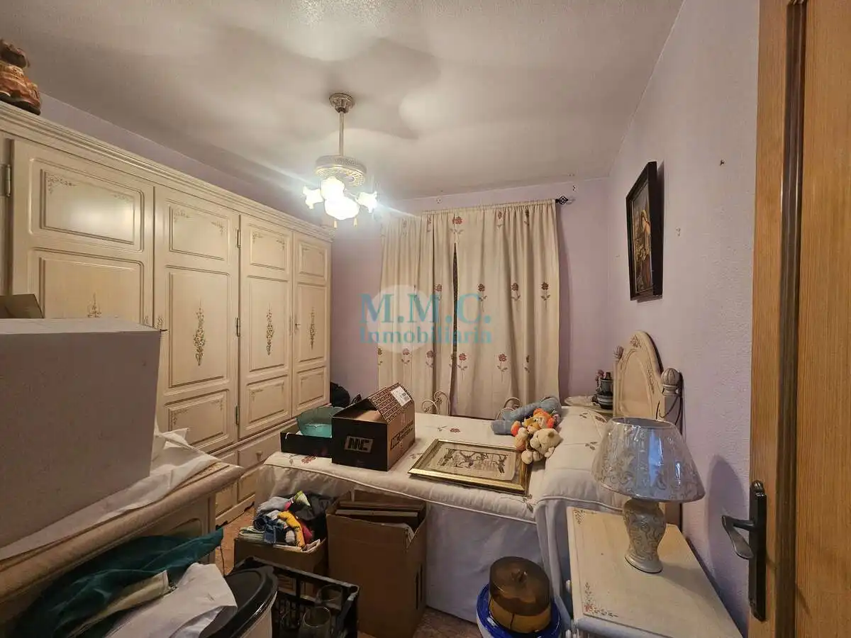 Bedroom of Flat for sale in Roquetas de Mar  with Air Conditioner, Terrace and Furnished