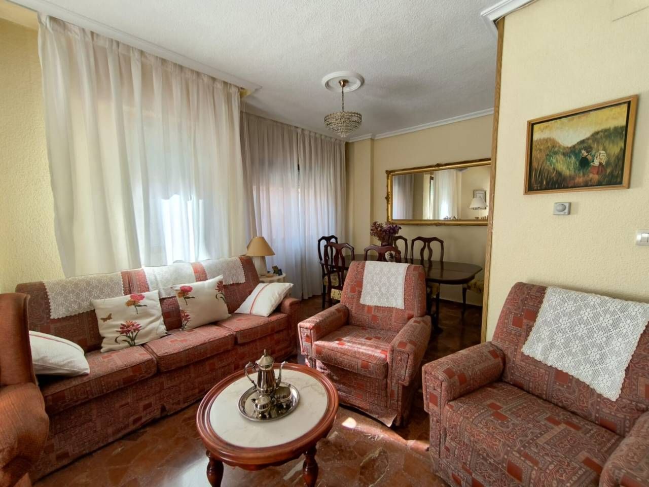 Sala d'estar de Pis en venda en  Albacete Capital amb Calefacció i Balcó