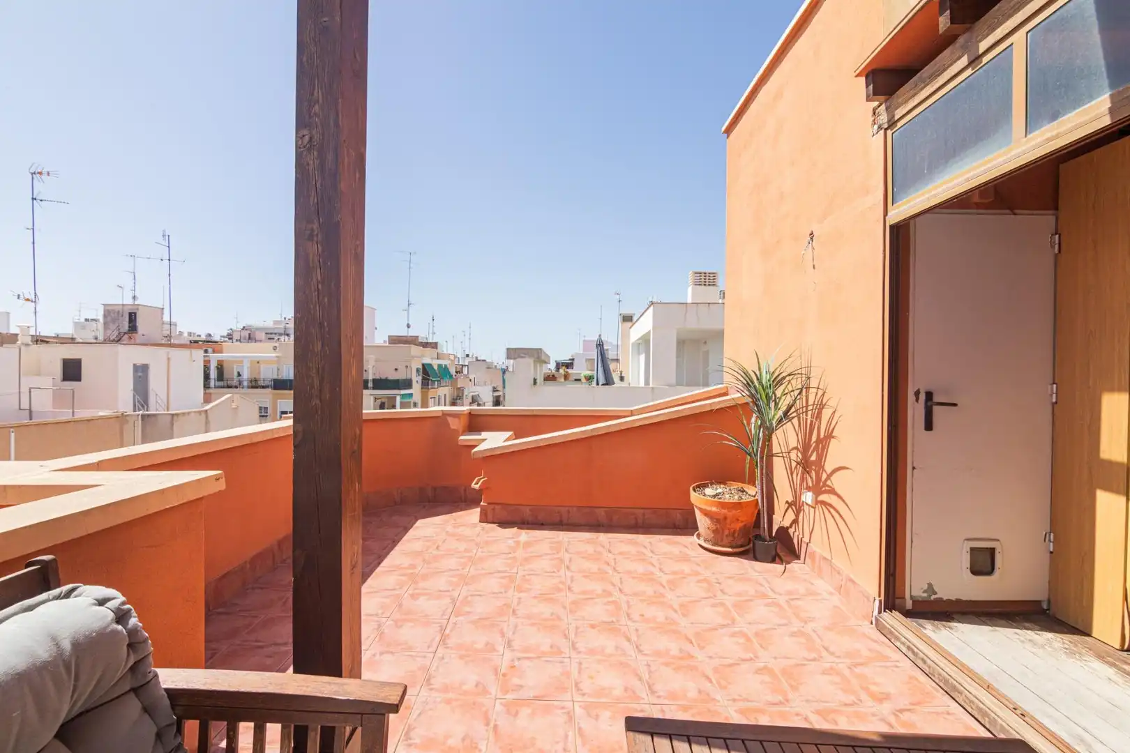 Terrasse von Wohnung zum Verkauf in Elche / Elx mit Klimaanlage und Terrasse
