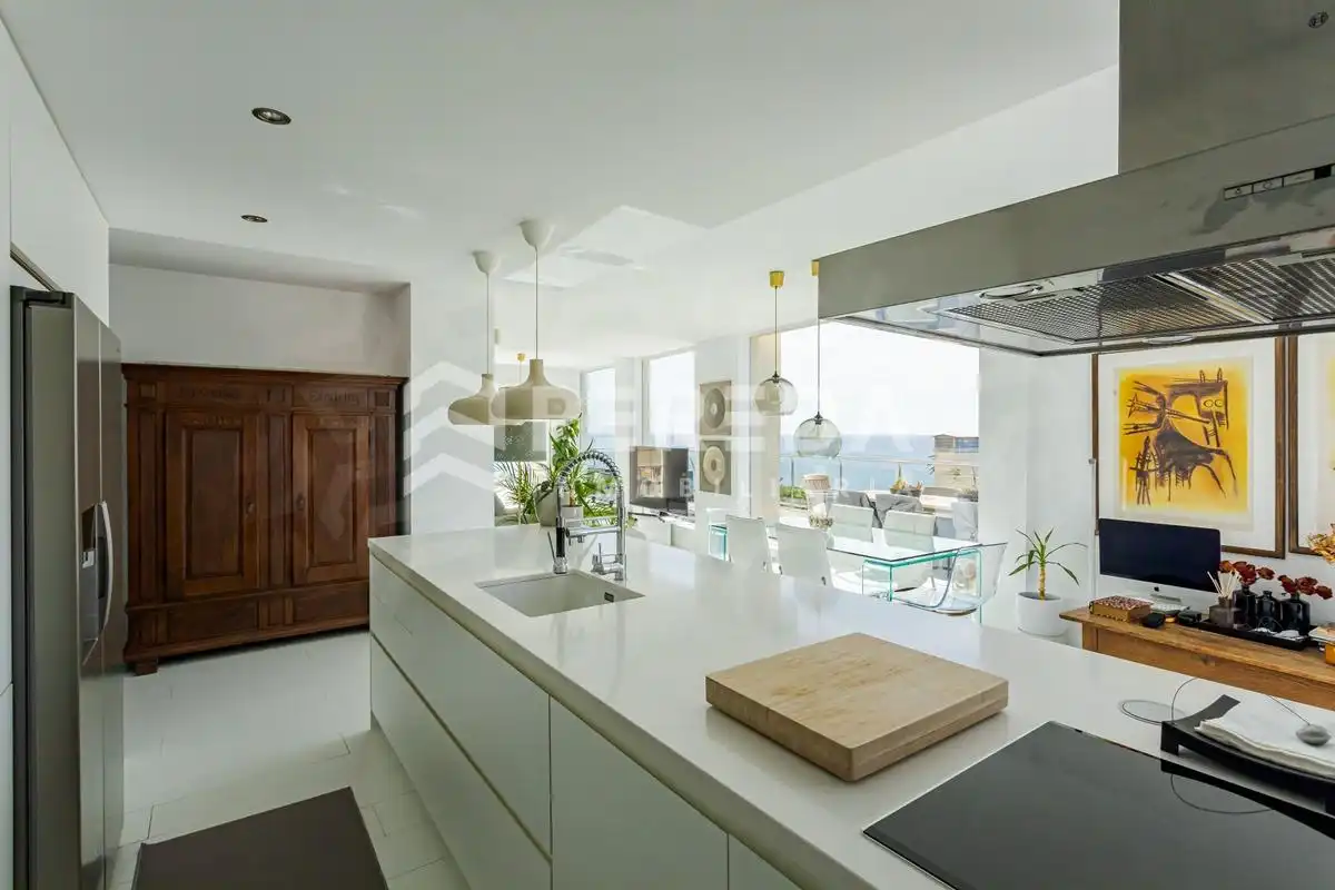 Cocina de Ático en venta en Roquetas de Mar con Aire acondicionado, Terraza y Piscina comunitaria