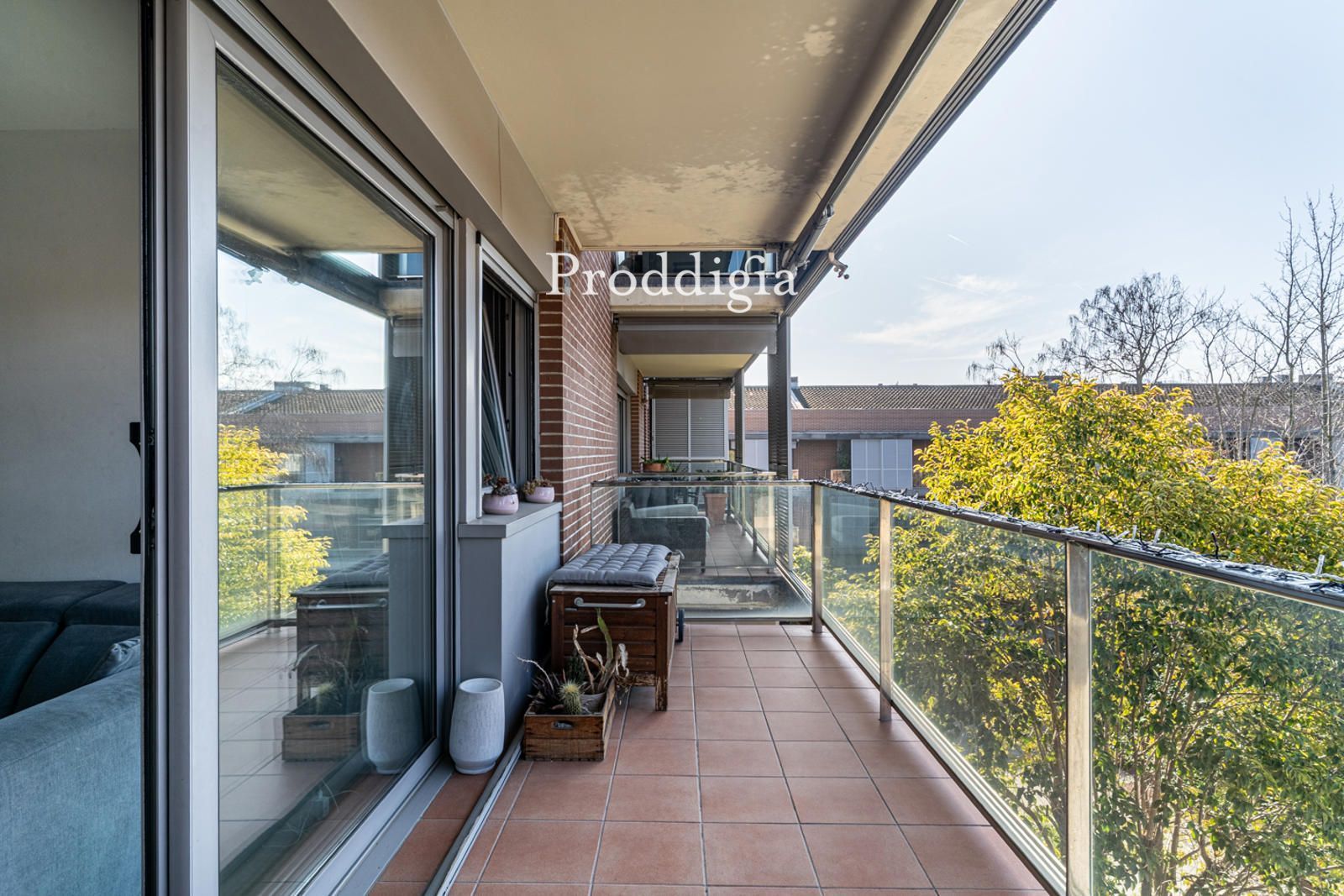 Terrace of Flat for sale in Sant Cugat del Vallès  with Air Conditioner and Heating