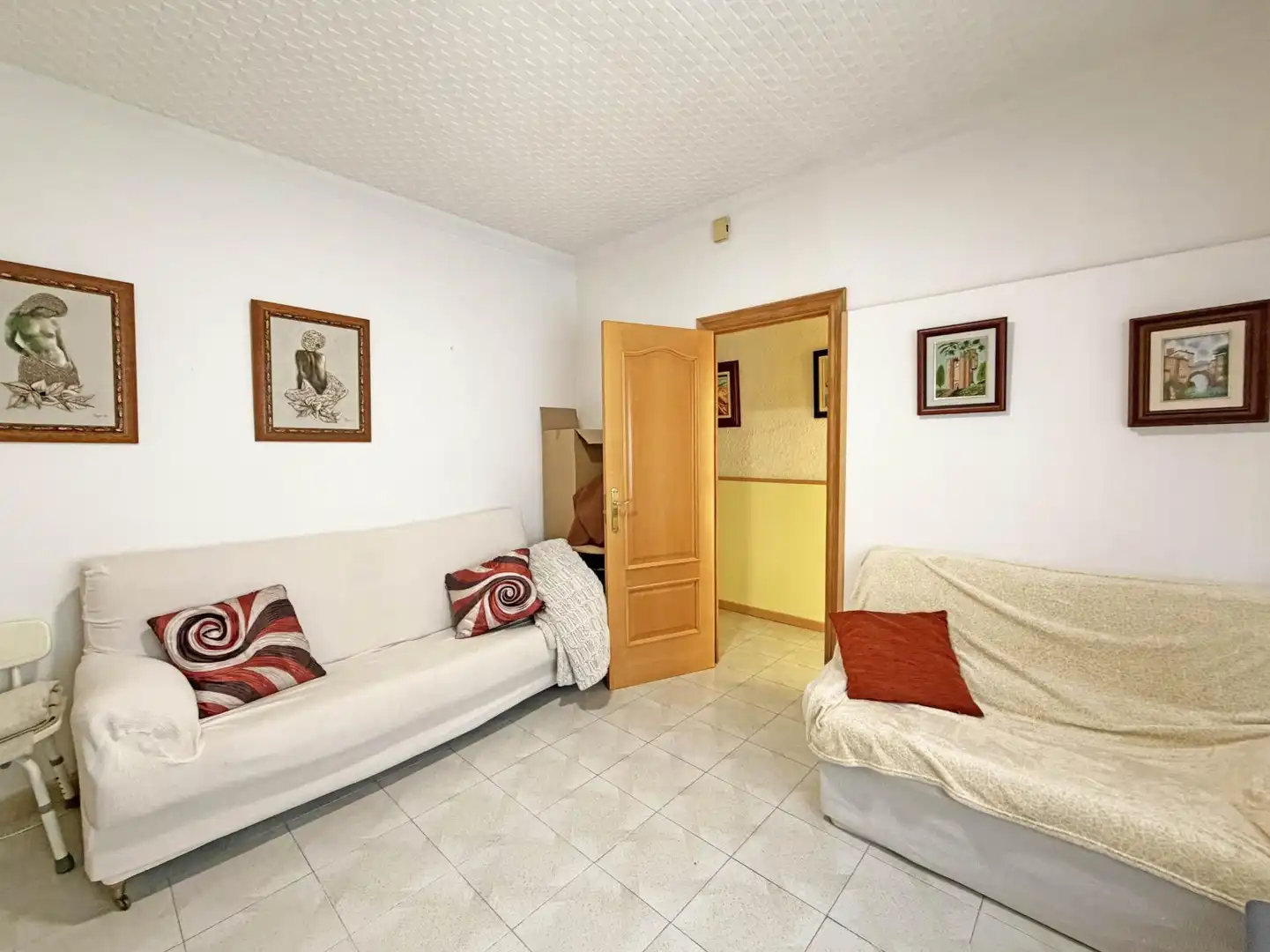 Sala d'estar de Casa adosada en venda en Sabadell amb Aire condicionat, Calefacció i Terrassa