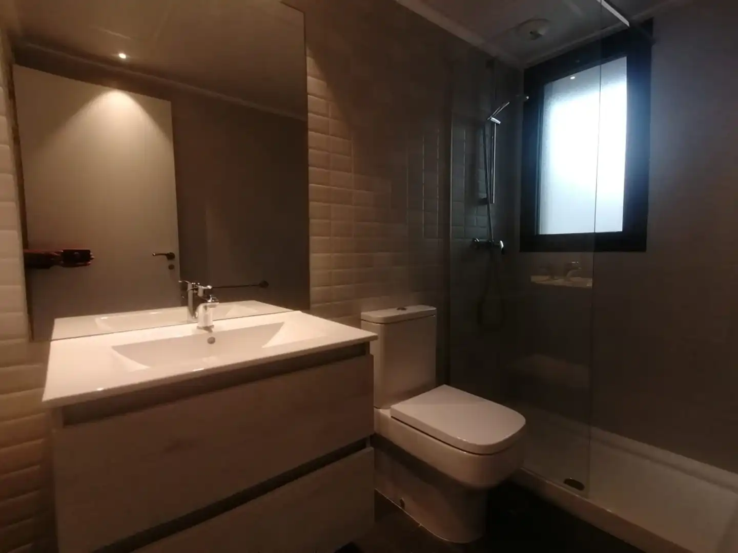 Bathroom of Apartments for rent in Murcia  with Air Conditioner, Furnished and Washing machine