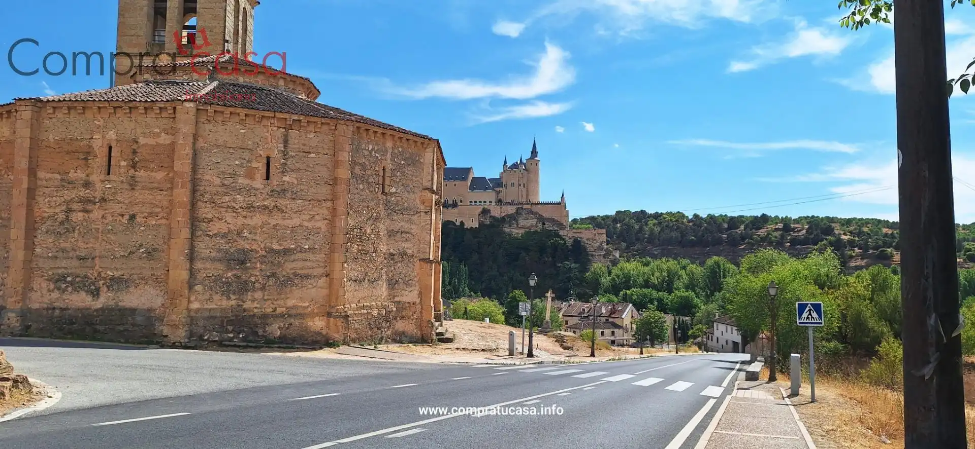 Vista exterior de Casa o xalet en venda en Segovia amb Calefacció, Traster i Moblat