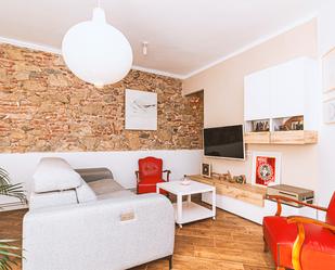 Wohnzimmer von Wohnung miete in Sant Pol de Mar mit Heizung, Möbliert und Ofen