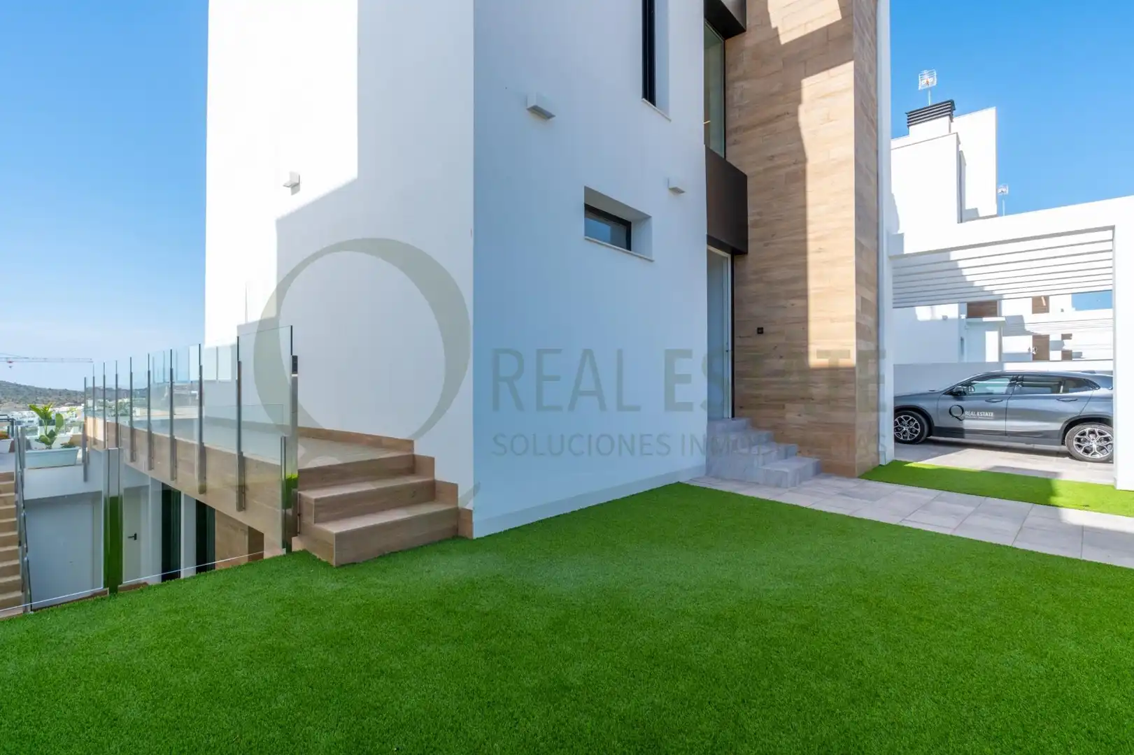 Vista exterior de Casa o chalet en venta en Benidorm con Aire acondicionado, Calefacción y Jardín privado