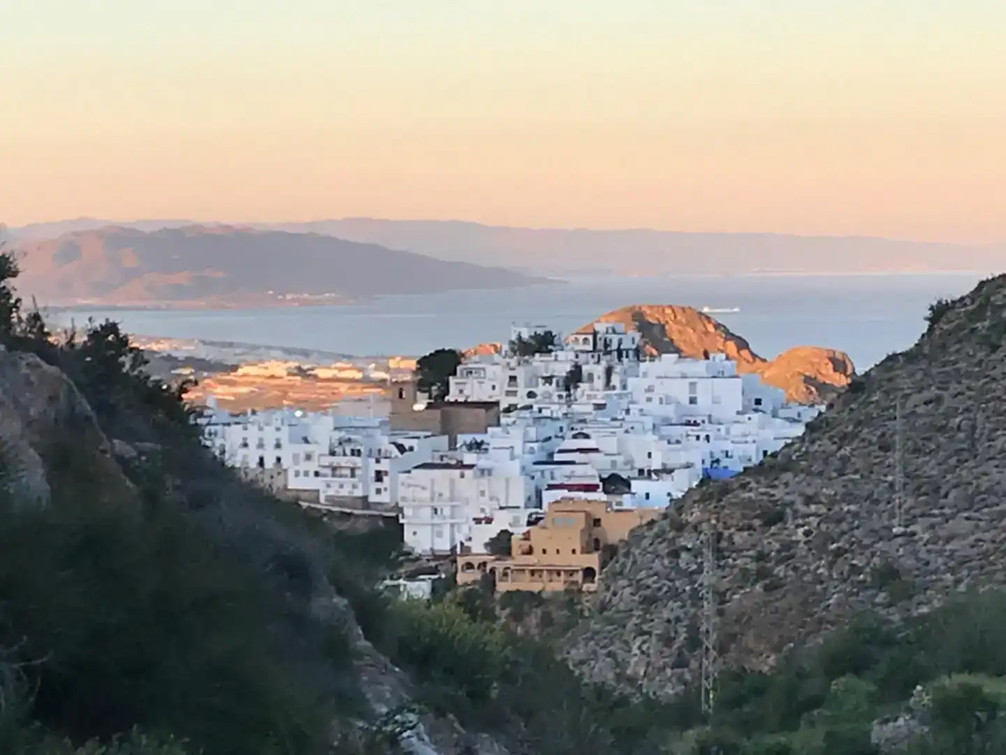 Vista exterior de Piso en venta en Mojácar con Aire acondicionado y Balcón