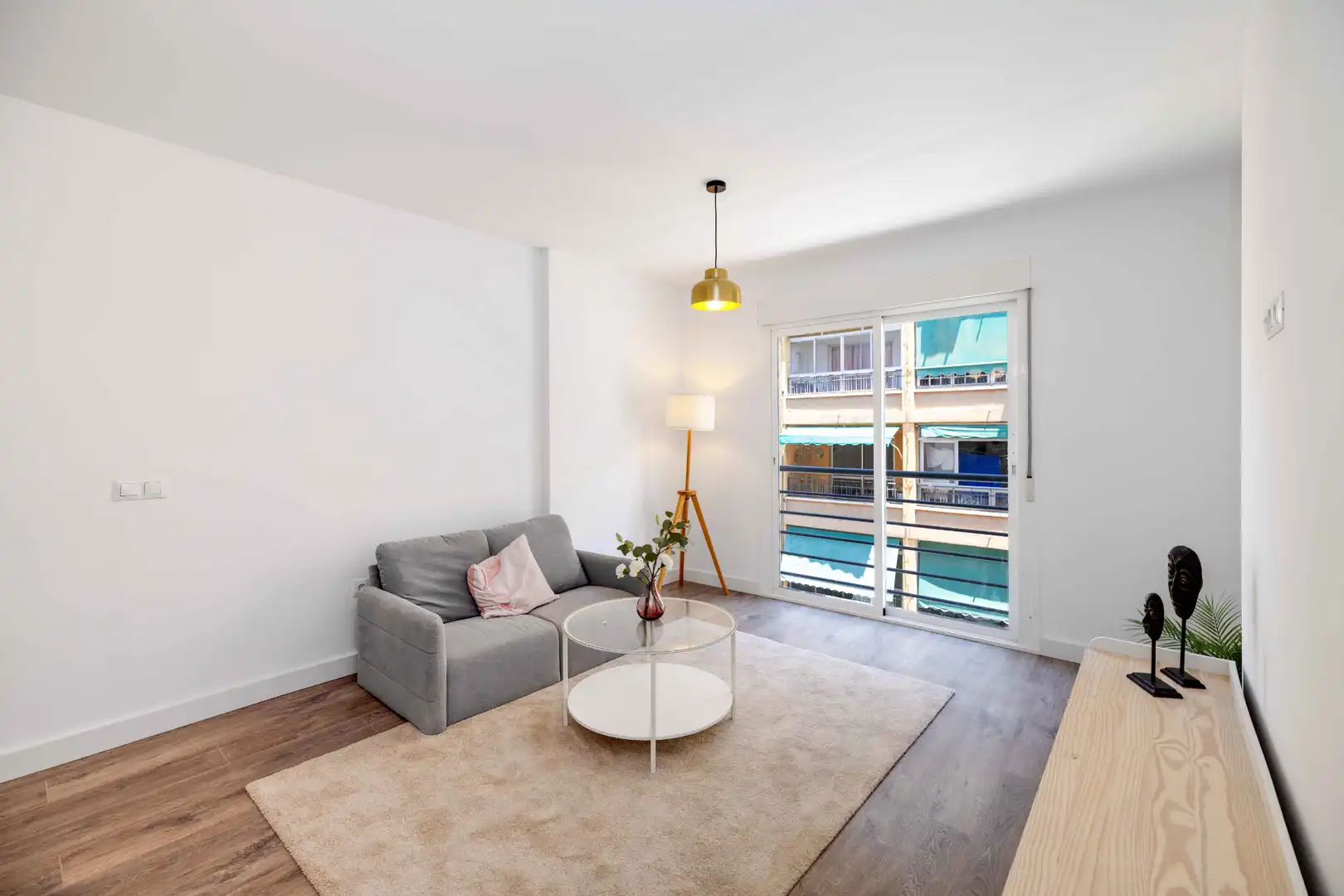 Sala de estar de Apartamento en venta en Málaga con Aire acondicionado, Calefacción y Terraza