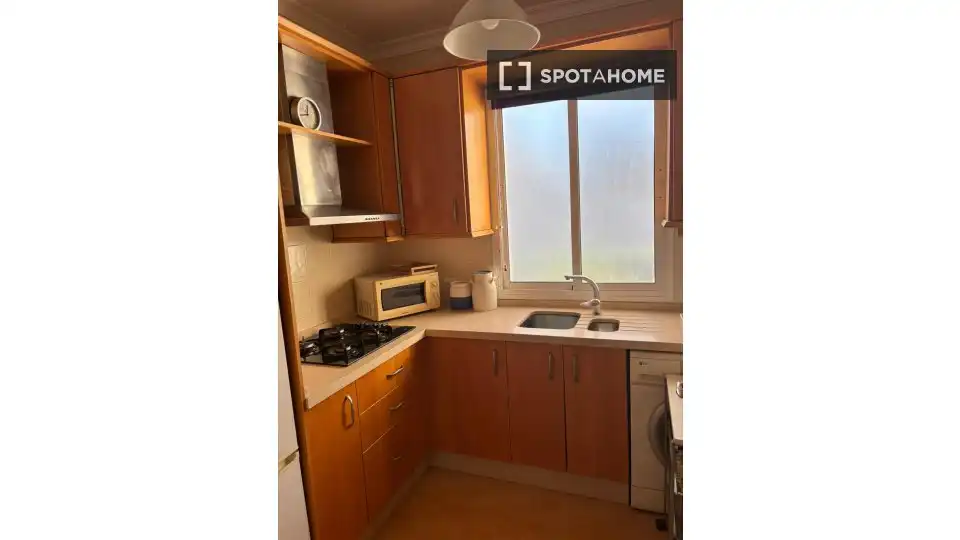 Kitchen of Apartments for share in Sevilla  with Air Conditioner, Terrace and Furnished