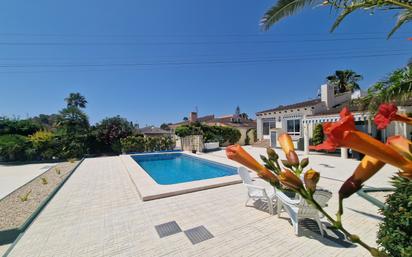 Exterior view of House or chalet for sale in La Nucia  with Air Conditioner, Heating and Private garden
