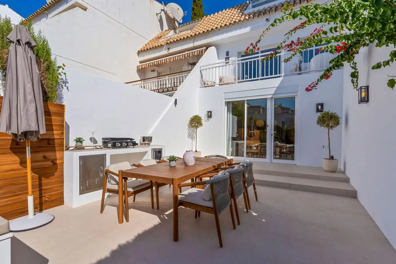Terraza de Casa adosada en venta en Marbella con Aire acondicionado, Amueblado y Horno
