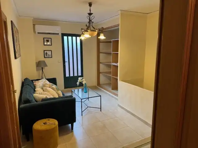 Sala de estar de Casa adosada en venta en Gandia