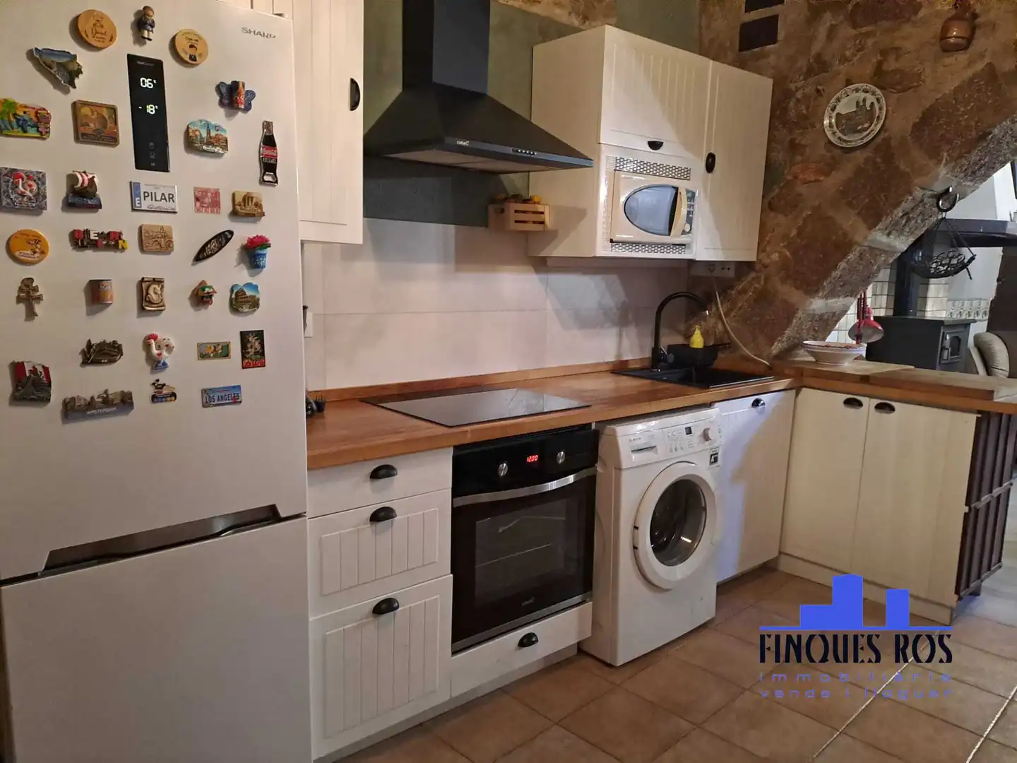 Cuina de Casa o xalet en venda en Sant Mateu amb Calefacció, Terrassa i Traster