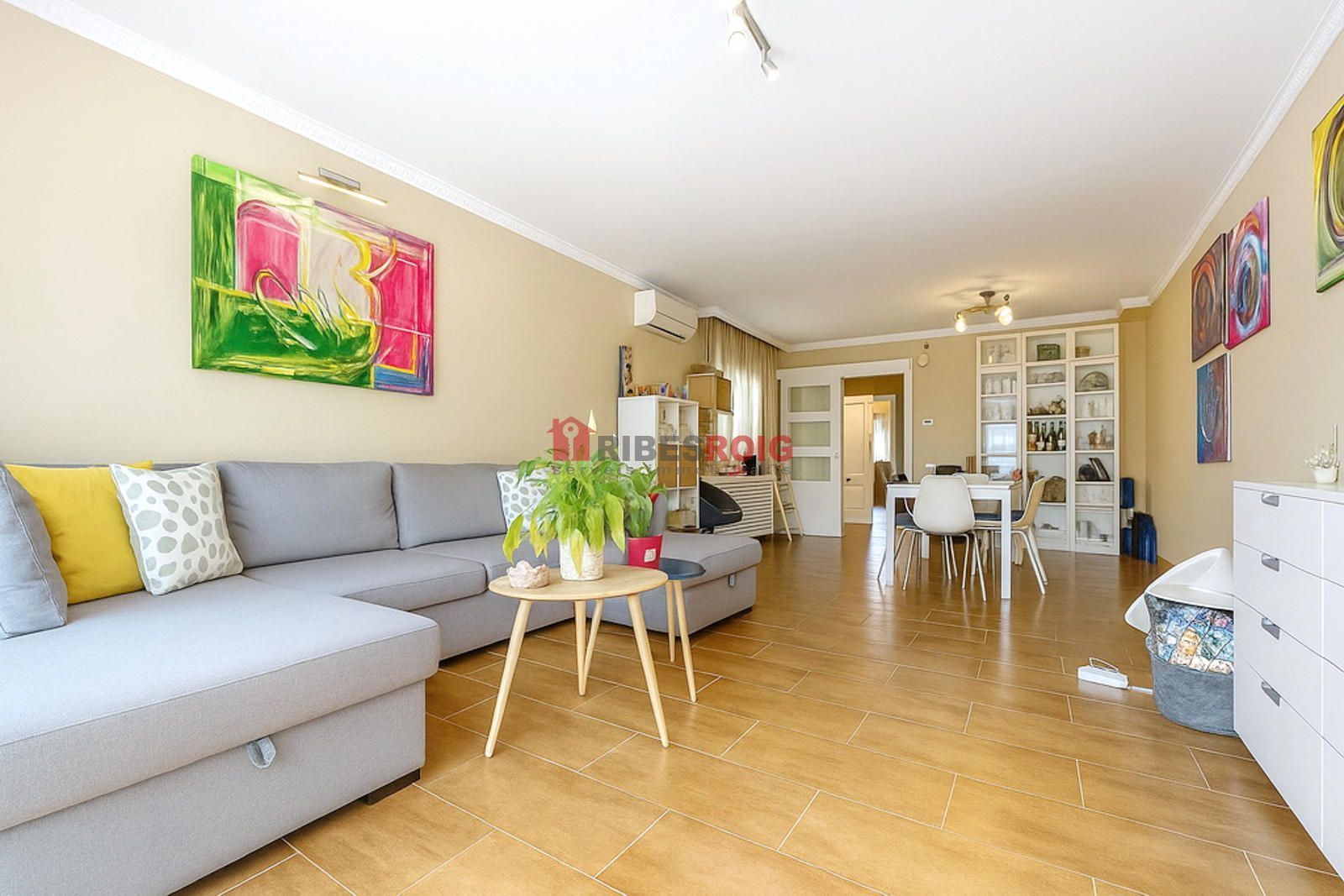 Living room of Single-family semi-detached for sale in Sant Pere de Ribes  with Air Conditioner, Heating and Private garden