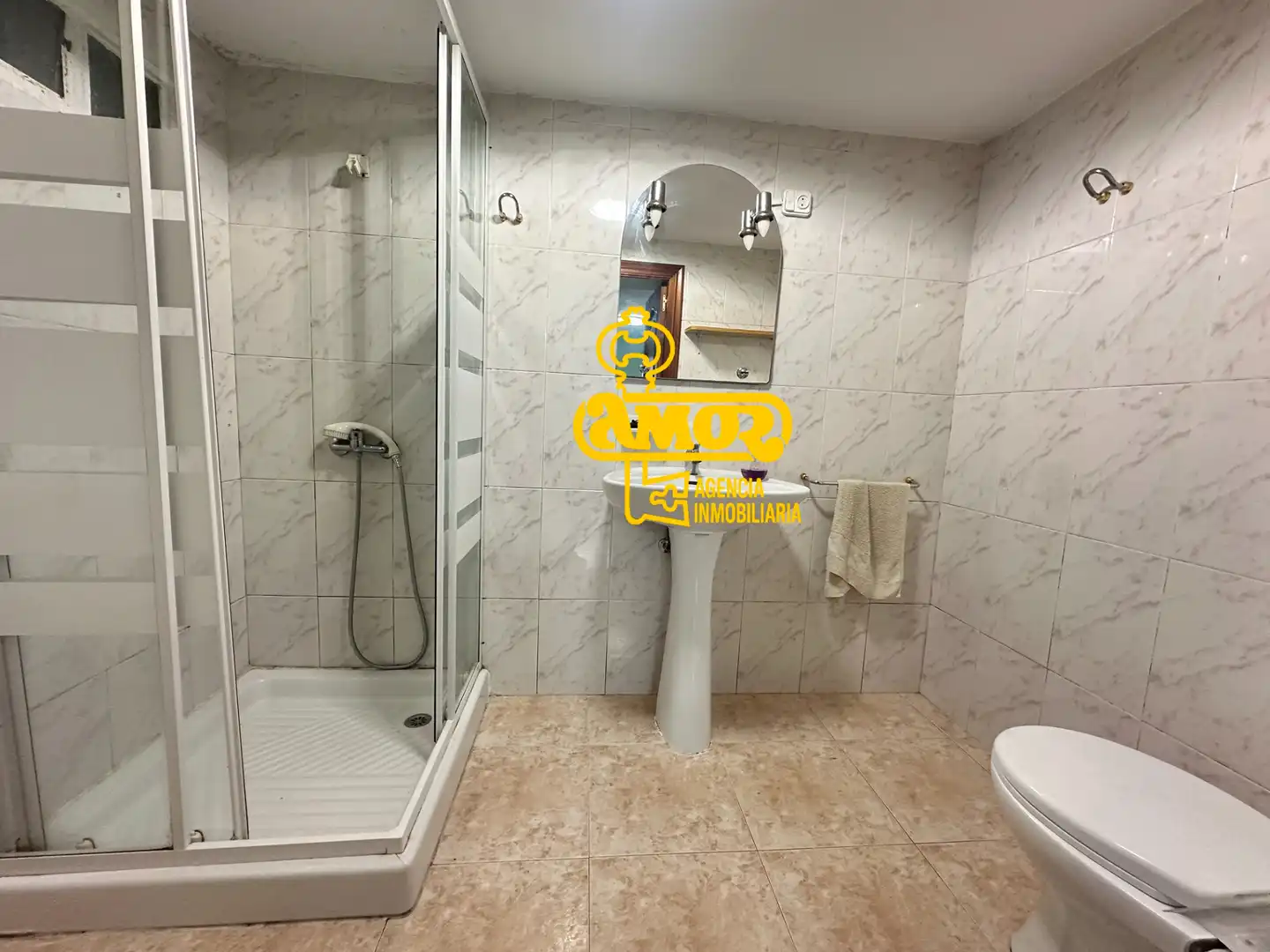 Baño de Casa o chalet en venta en Santiago de Compostela  con Calefacción
