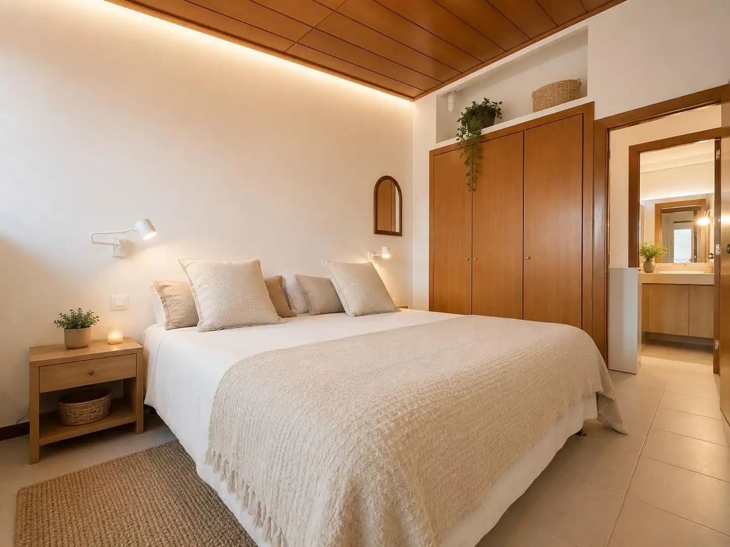 Habitación de Casa adosada en venta en Sant Cugat del Vallès con Calefacción, Jardín privado y Terraza