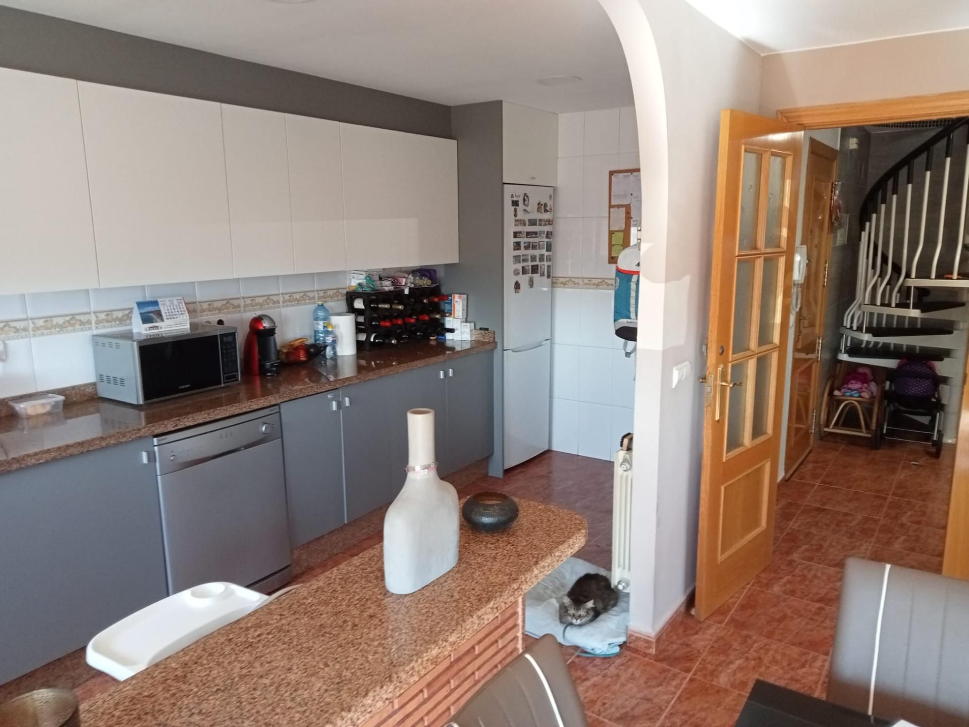 Kitchen of Duplex for sale in Muro de Alcoy  with Air Conditioner, Heating and Terrace