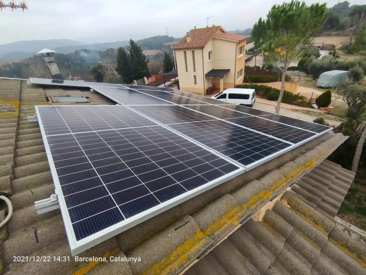 Terrasse von Haus oder Chalet zum Verkauf in Els Hostalets de Pierola mit Klimaanlage, Heizung und Privatgarten