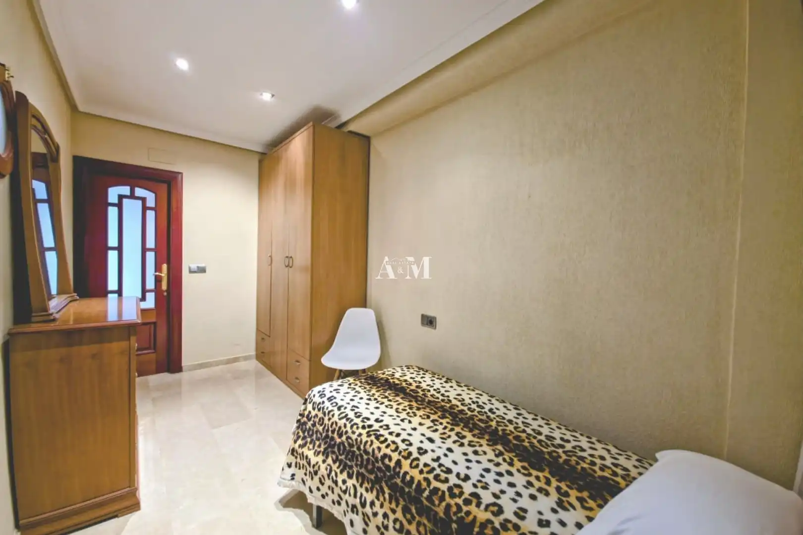 Bedroom of Flat for rent in Torrevieja  with Air Conditioner, Heating and Terrace