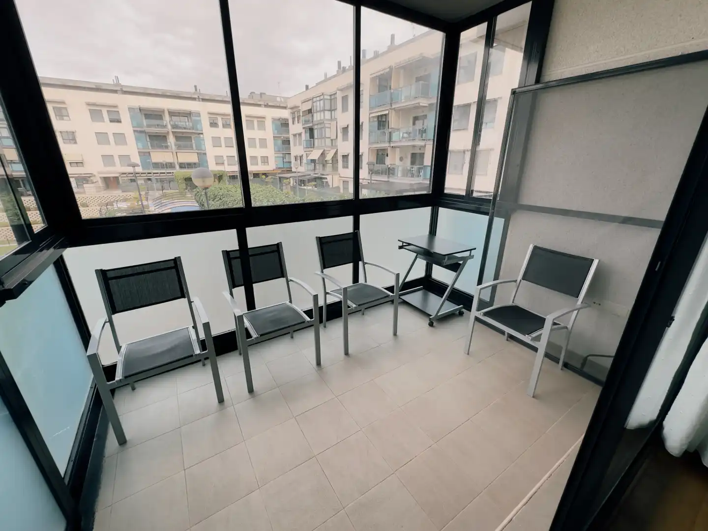 Terraza de Apartamento en venta en Santa Pola con Aire acondicionado, Calefacción y Parquet