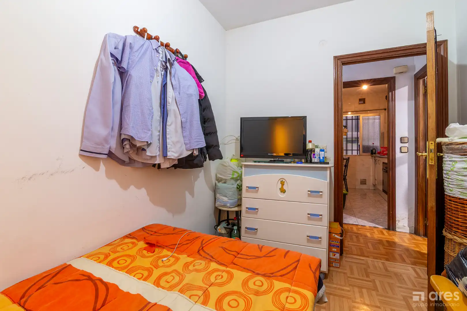 Schlafzimmer von Wohnung zum Verkauf in Alcorcón mit Heizung, Möbliert und Ofen