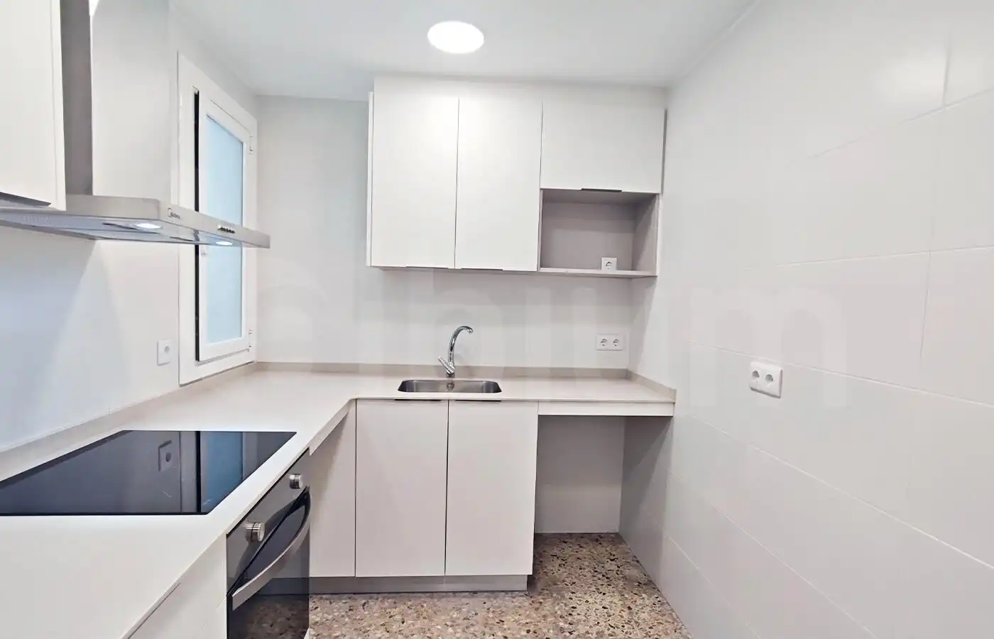Kitchen of Flat for rent in Gualba  with Heating, Terrace and Furnished