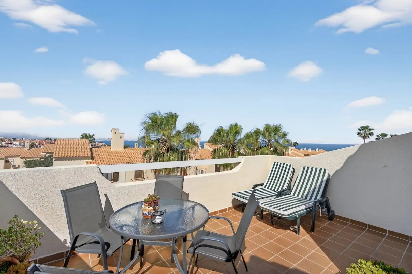 Terrace of Duplexes for sale in Santa Pola  with Air Conditioner, Terrace and Community pool