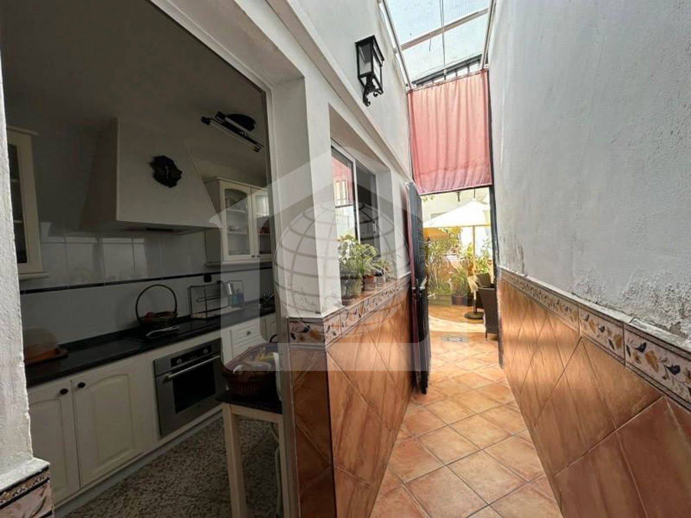 Cuina de Casa o xalet en venda en Málaga Capital amb Jardí privat, Terrassa i Moblat