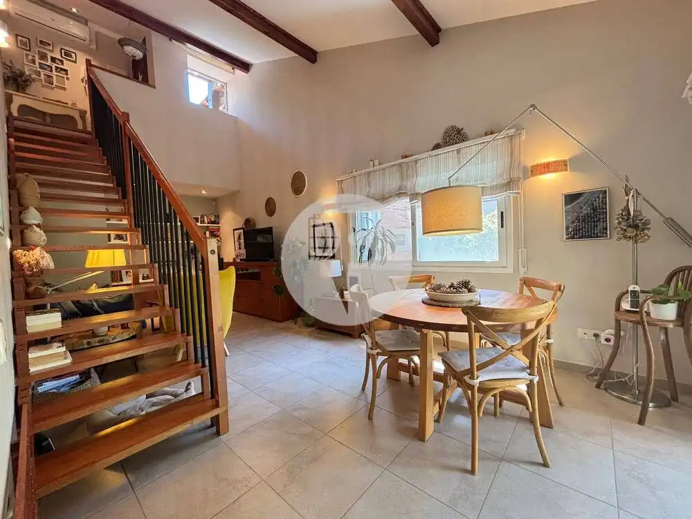 Dining room of Detached homes for sale in L'Ametlla del Vallès  with Air Conditioner, Heating and Terrace