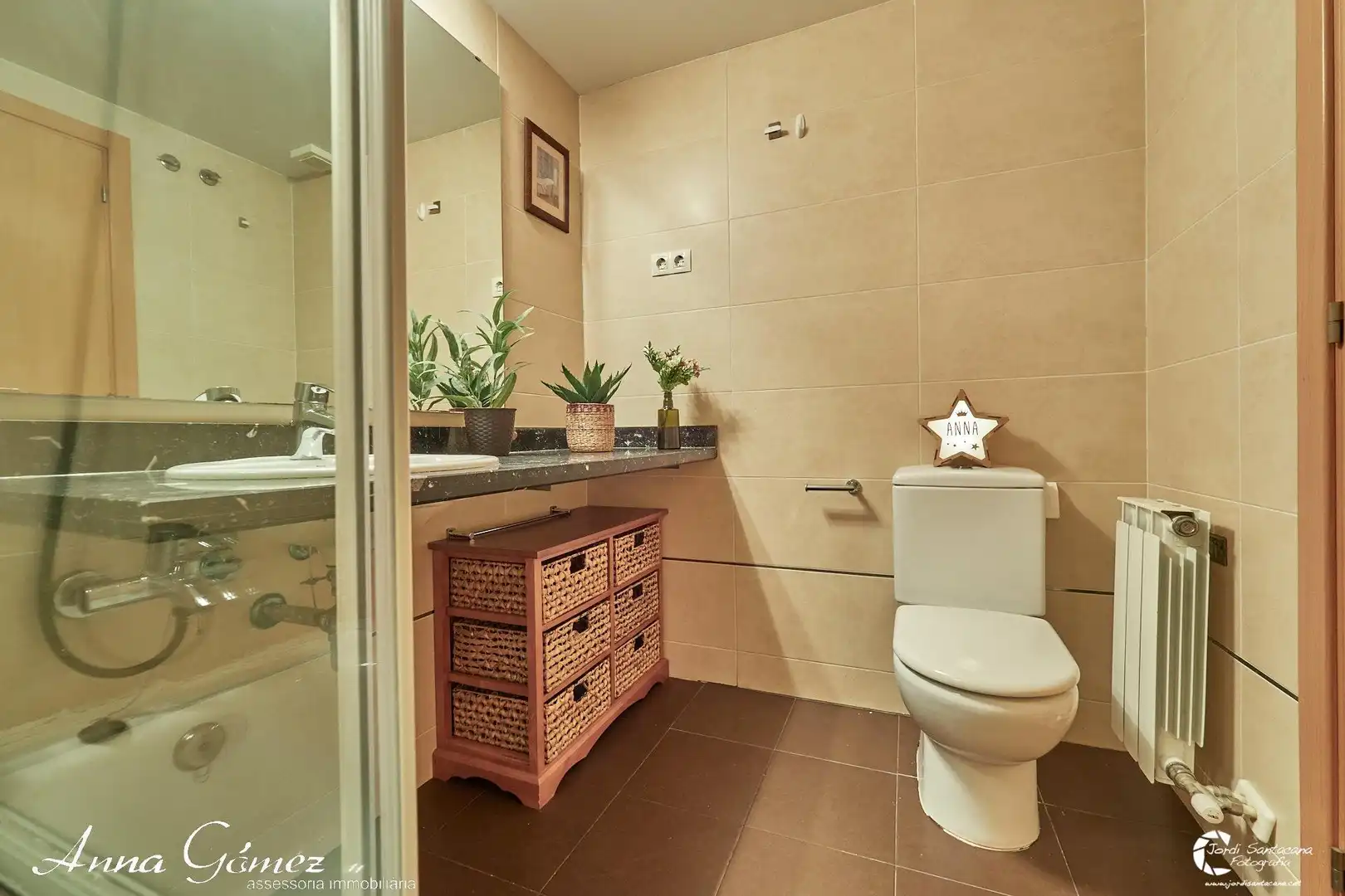 Baño de Planta baja en venta en El Vendrell con Calefacción, Parquet y Terraza