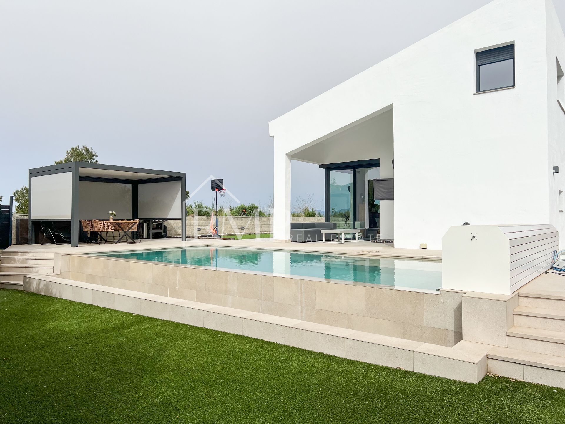 Swimming pool of House or chalet for sale in Sant Fost de Campsentelles  with Air Conditioner, Heating and Private garden