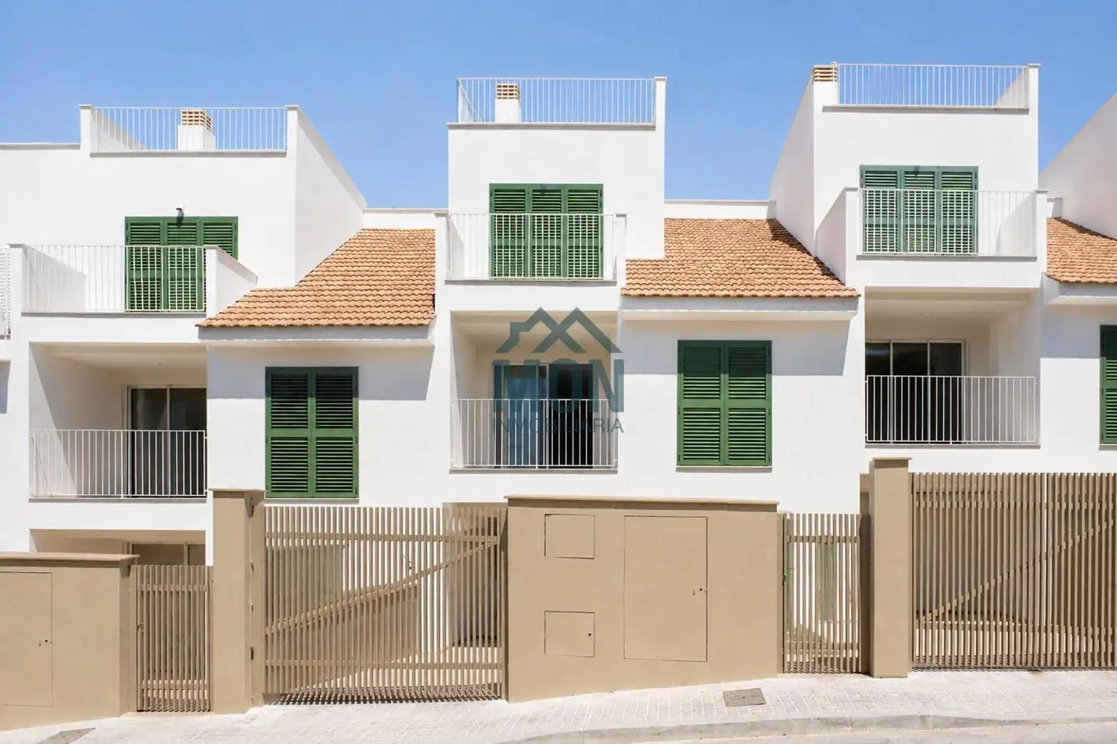 Exterior view of Detached homes for sale in Dénia  with Air Conditioner, Heating and Private garden