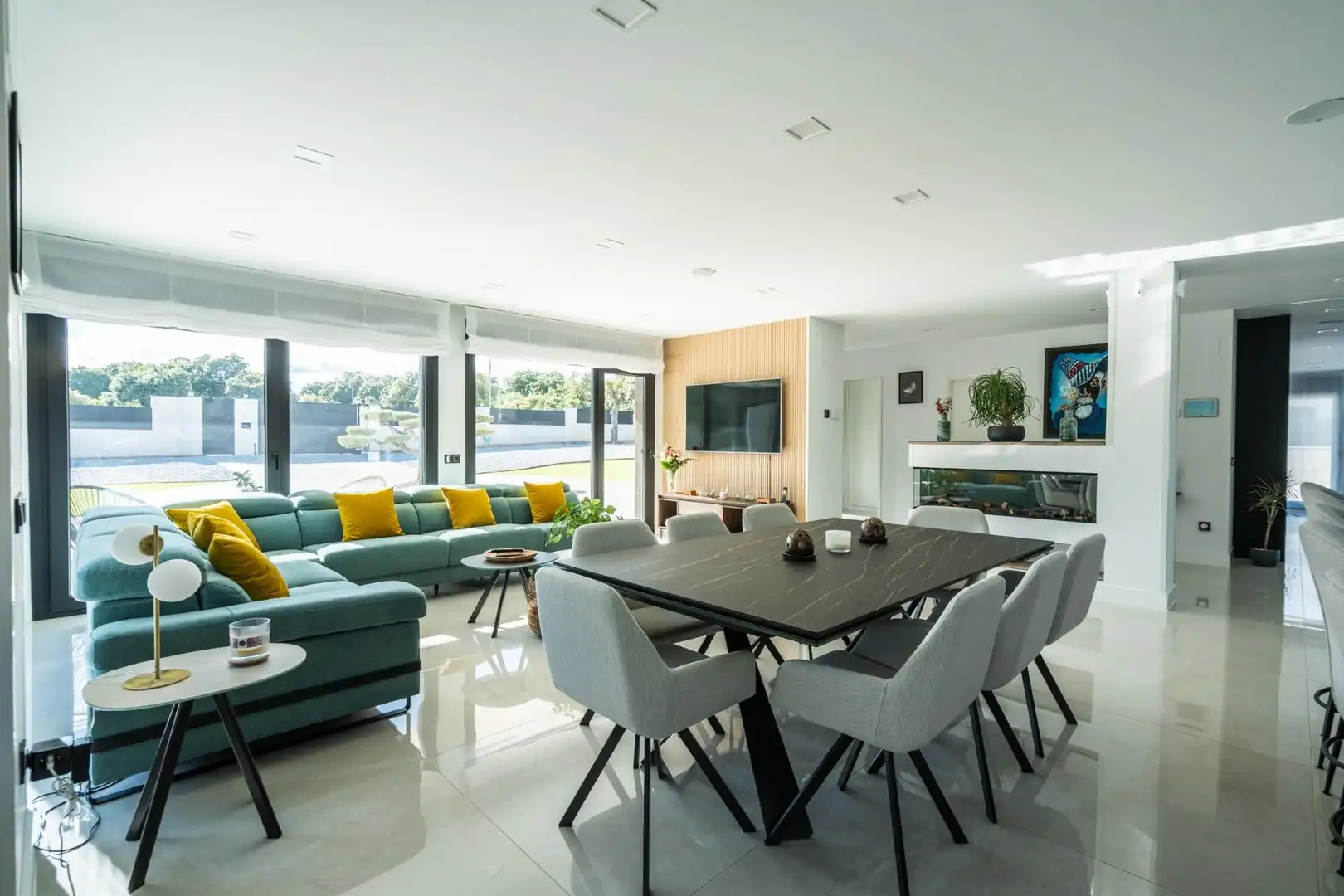 Dining room of Houses for sale in Colmenarejo  with Air Conditioner, Heating and Private garden