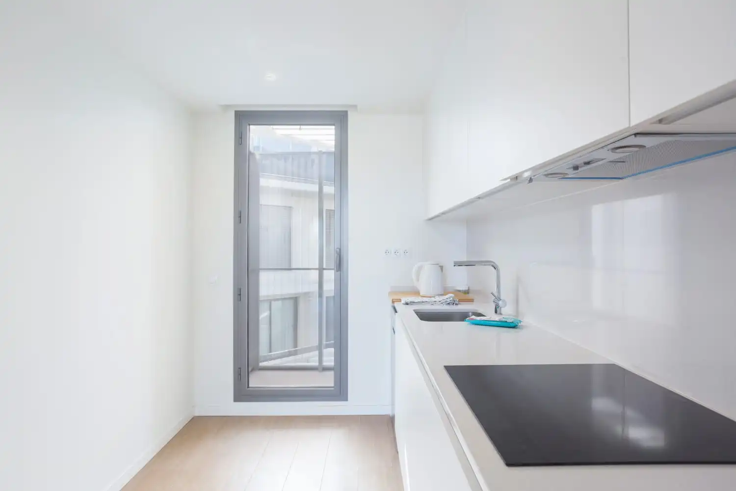 Cocina de Apartamento en venta en Dénia con Aire acondicionado, Calefacción y Jardín privado