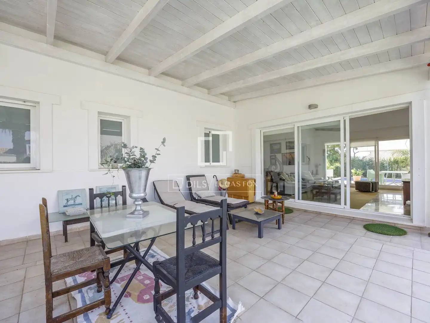 Terraza de Casa o chalet en venta en Bétera con Aire acondicionado, Calefacción y Jardín privado