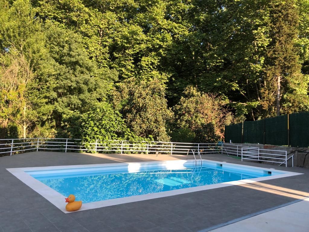 Swimming pool of House or chalet to rent in Sant Martí de Llémena  with Air Conditioner, Heating and Private garden