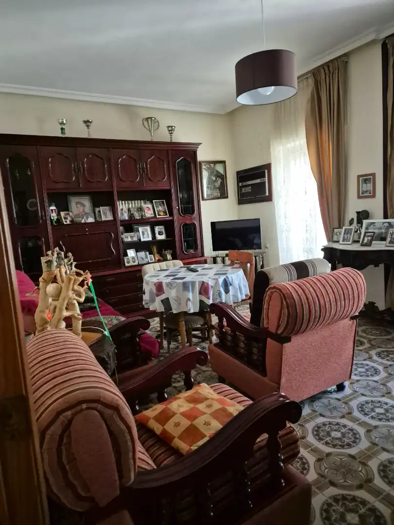 Sala de estar de Piso en venta en Jaén con Trastero, Amueblado y Balcón