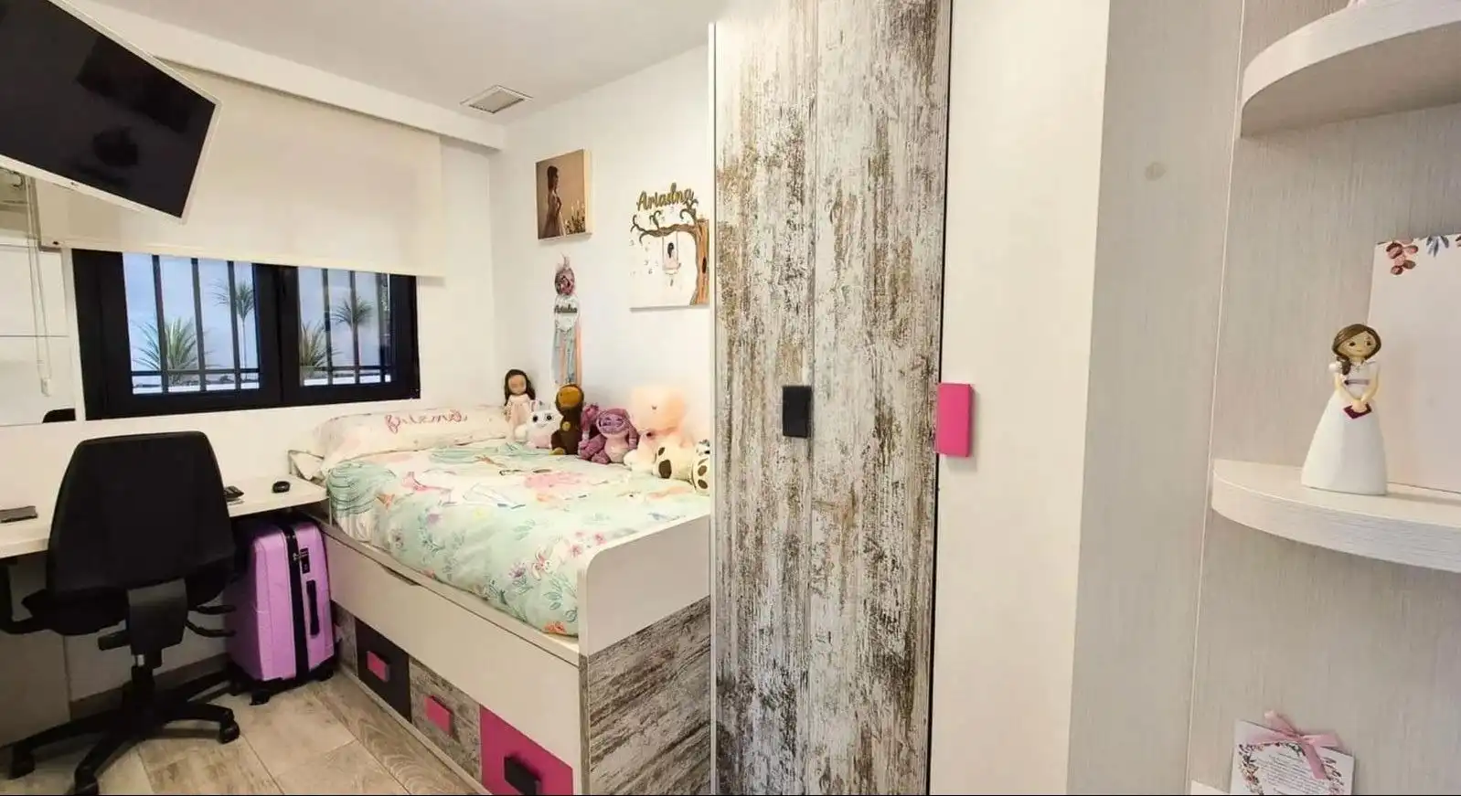 Bedroom of Flat for sale in Elche / Elx  with Terrace and Community pool