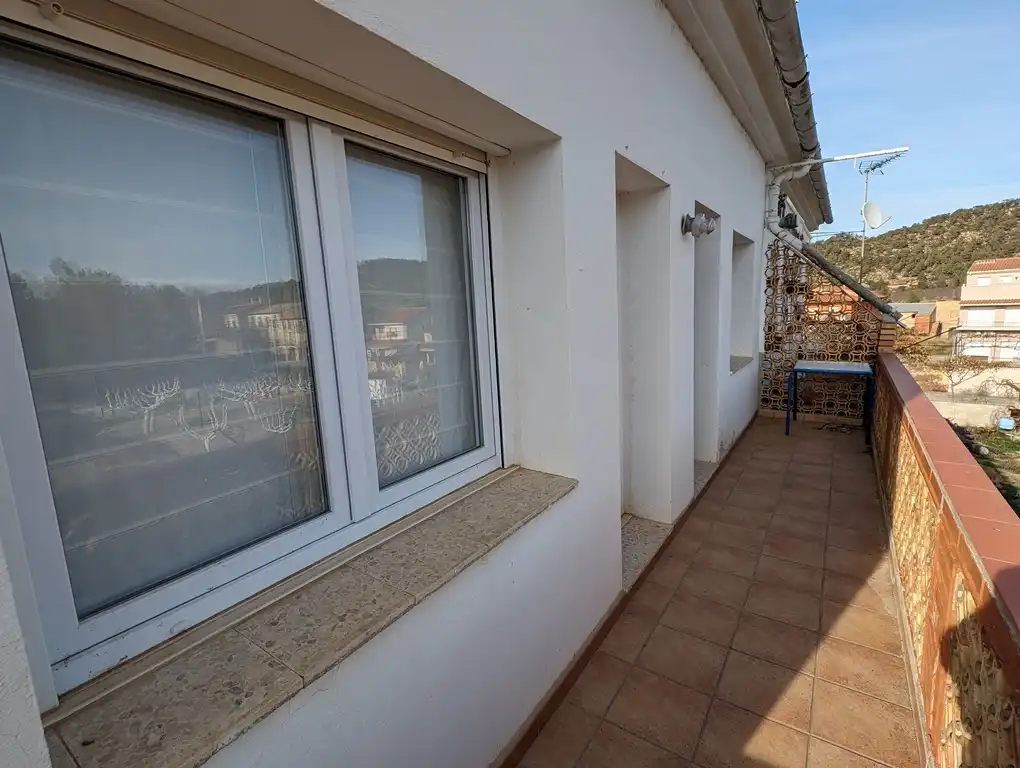 Terrassa de Casa o xalet en venda en Arens de Lledó amb Jardí privat, Moblat i Balcó