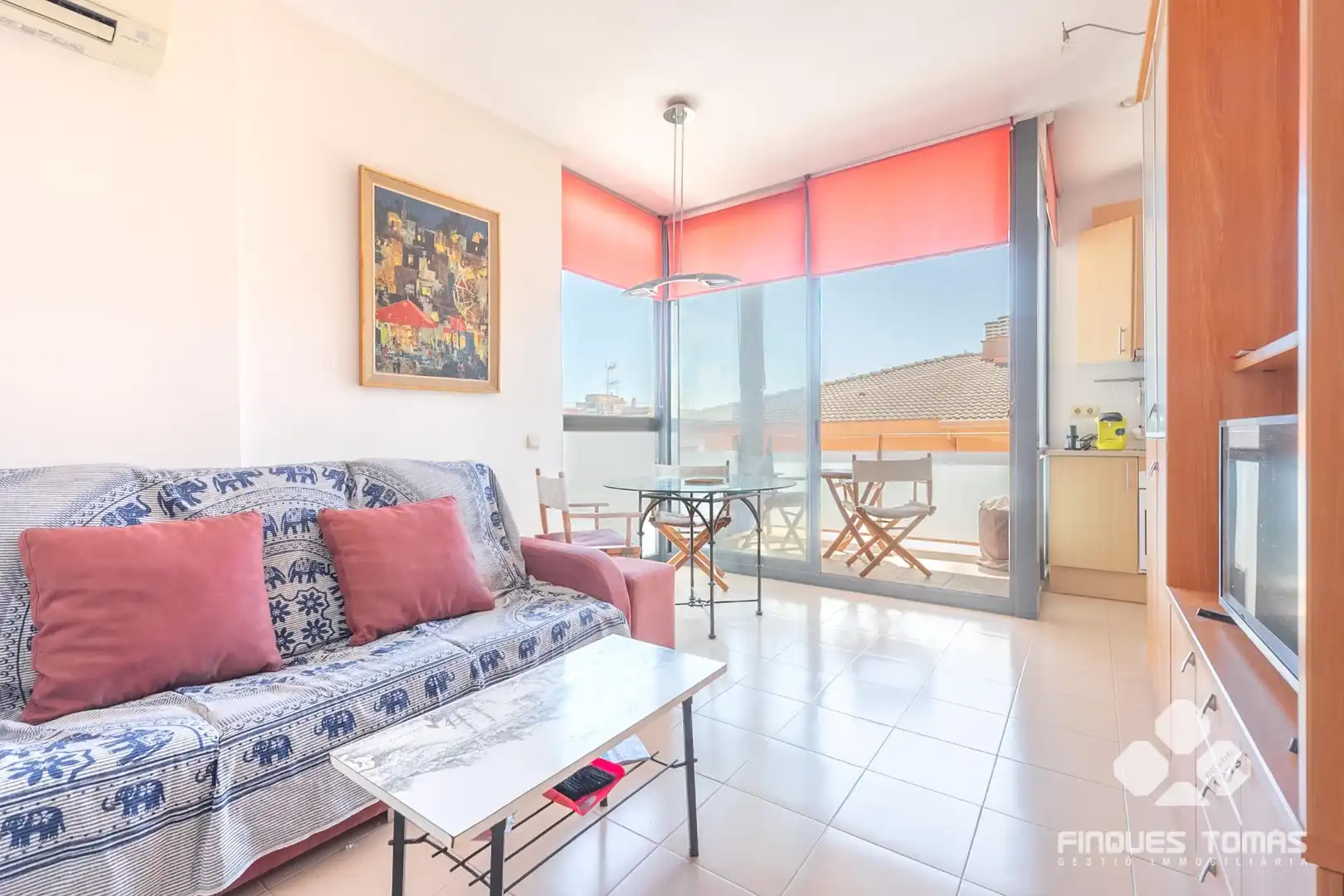 Terrasse von Wohnung zum Verkauf in Calafell mit Klimaanlage und Balkon
