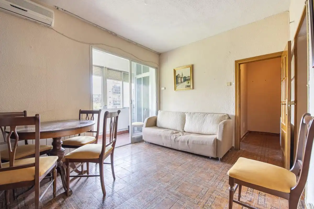 Living room of Flat for sale in Madrid  with Air Conditioner, Heating and Terrace