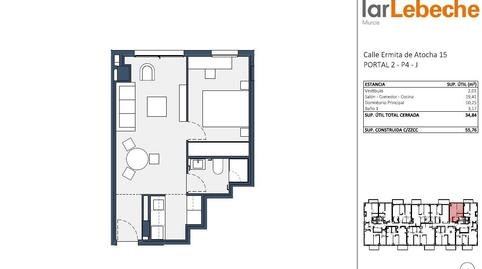 Foto 2 de Piso en venta en Juan Carlos I, Murcia