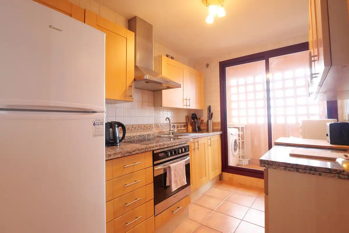 Cocina de Dúplex en venta en Mijas con Terraza y Piscina comunitaria